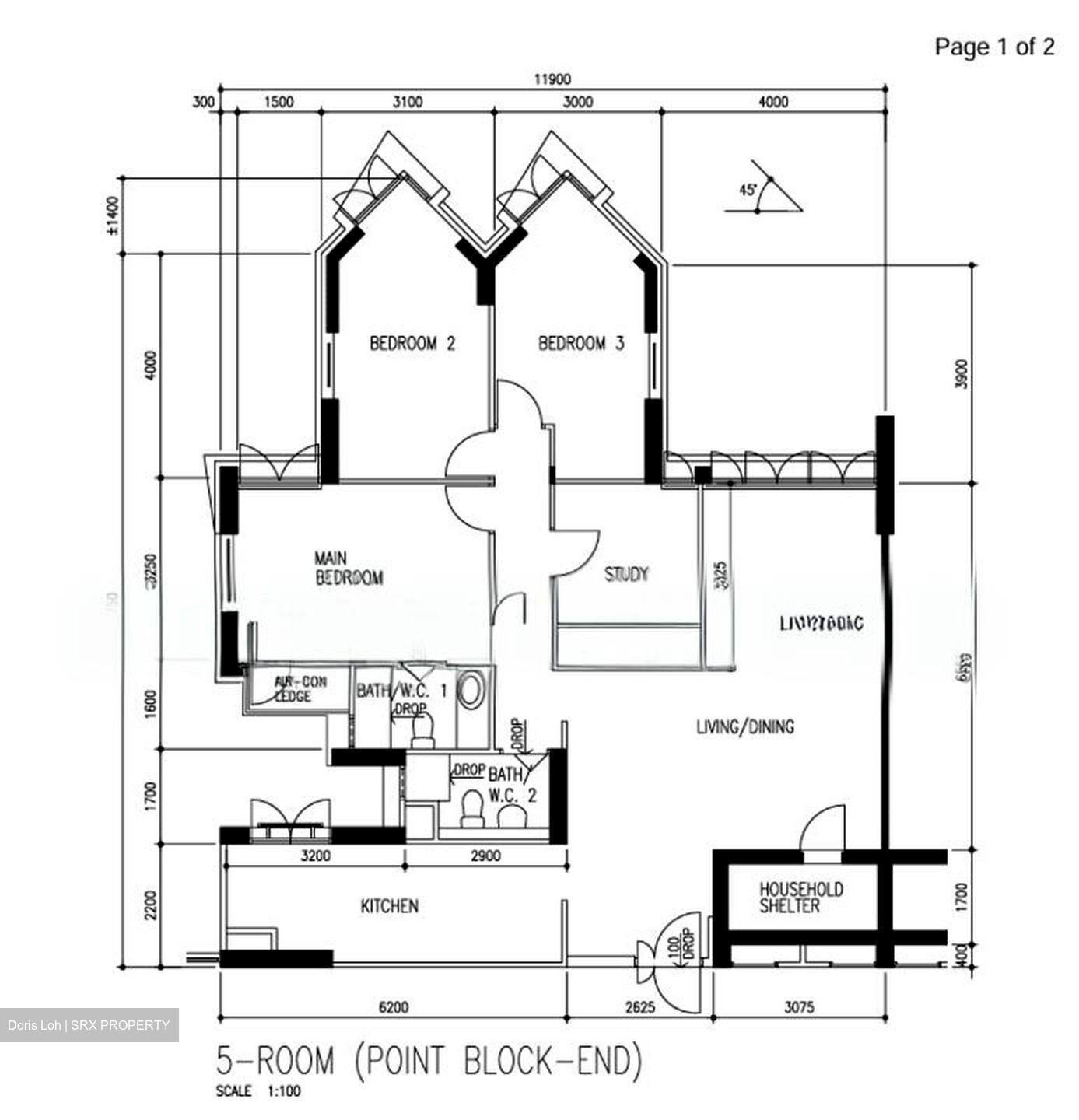 Blk 394 Goodview Gardens (Bukit Batok), HDB 5 Rooms #580596111